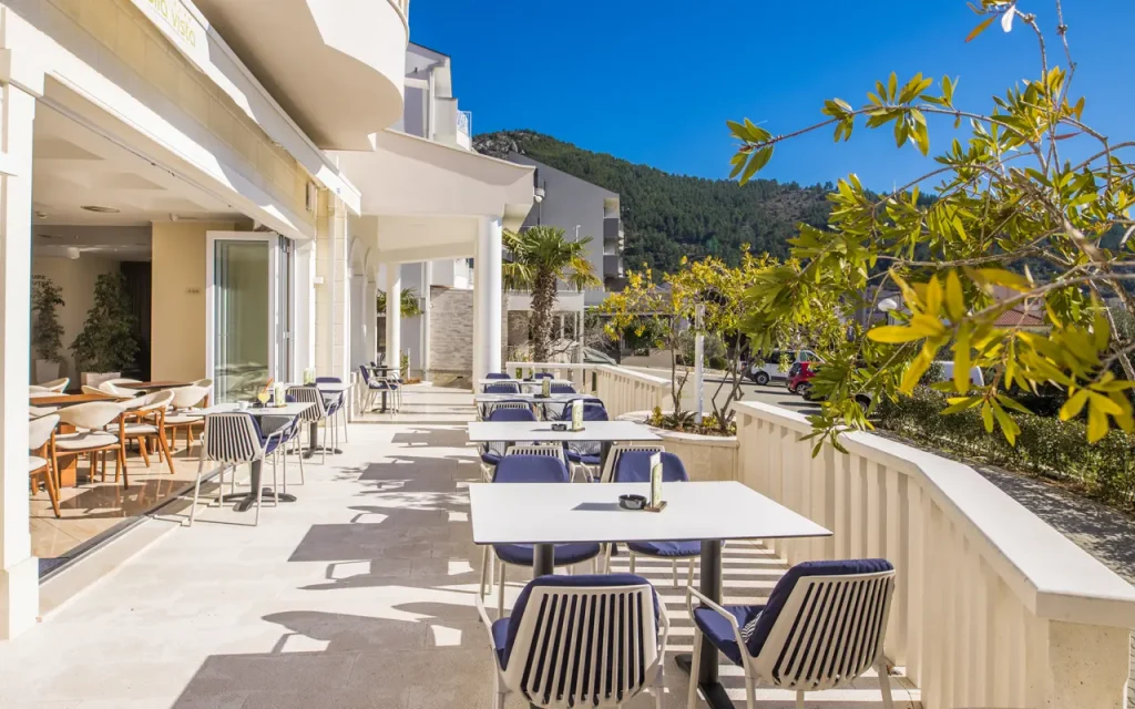 Hotel Bella Vista, Croatia, terrace